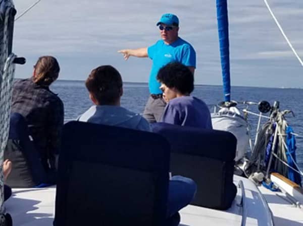 Learn to Sail Instructor Steve Mitchell