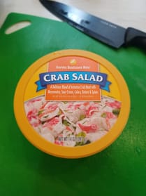 santa barbara bay crab salad