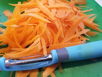 caribbean cole slaw shaved carrots